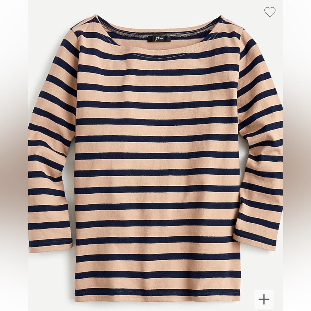 J. Crew Structured Boat Neck shirt - Picture 4 of 8